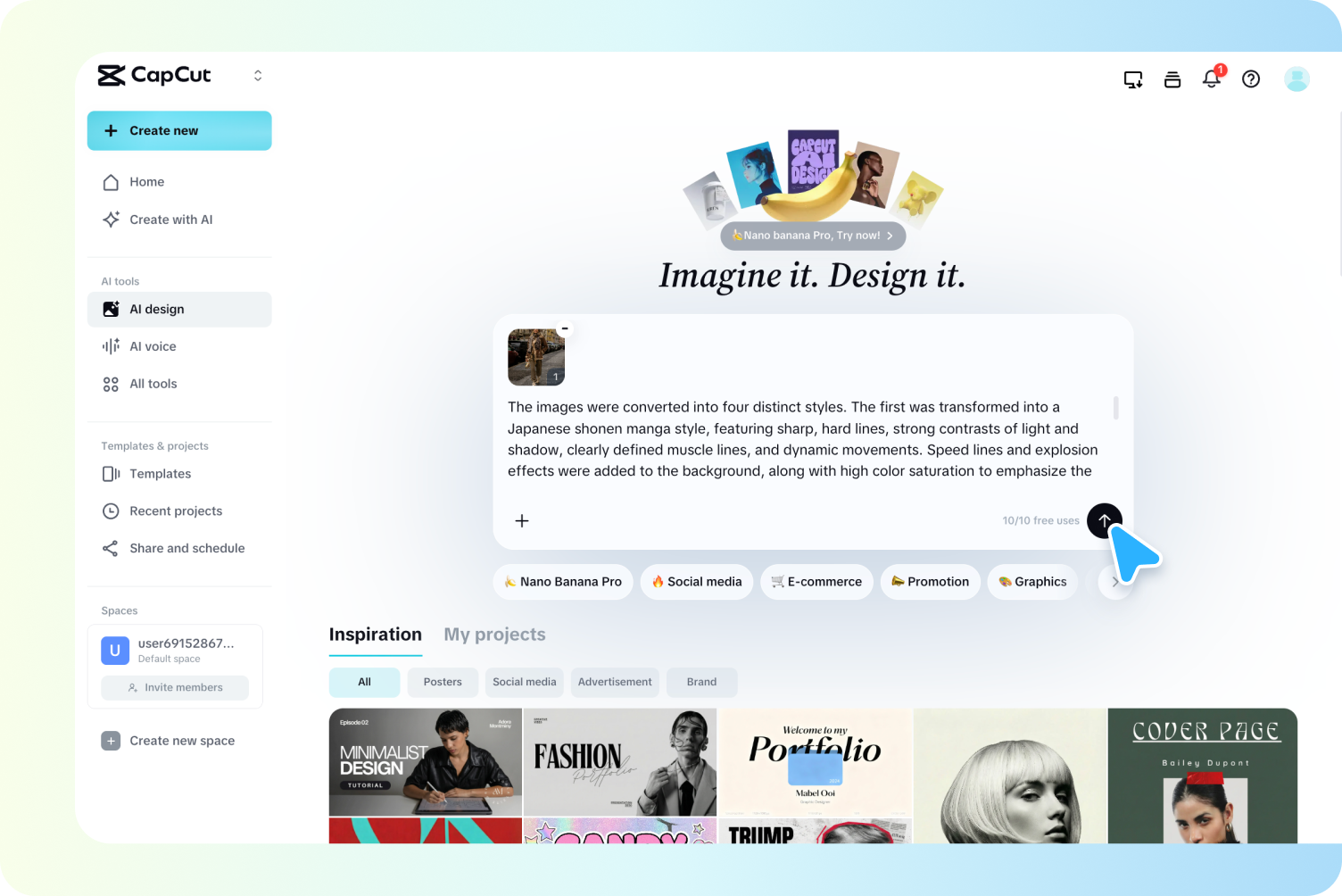 Generate your anime image