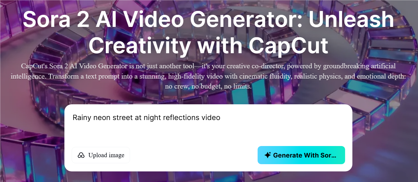 Street scene faceless video prompt