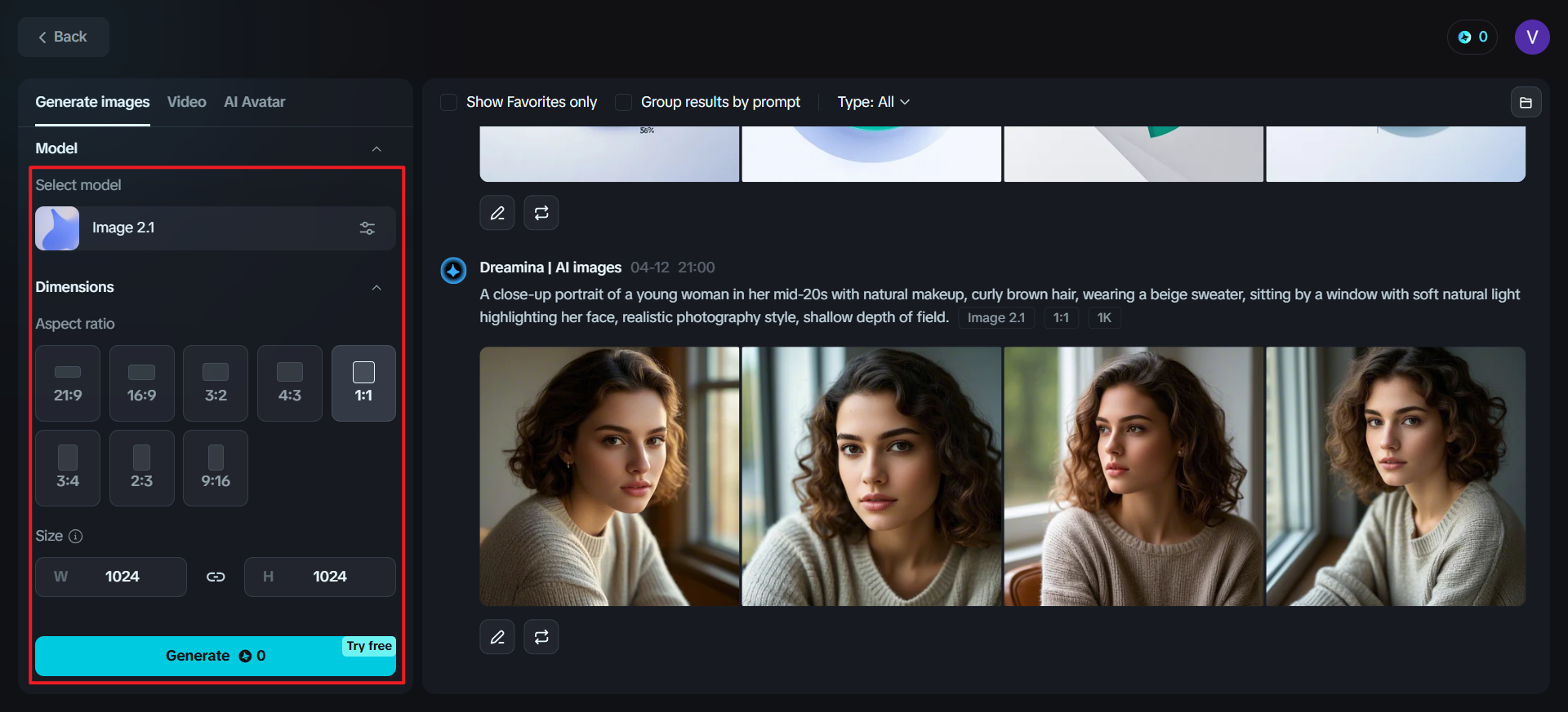 Ajuste suas configurações de geração
