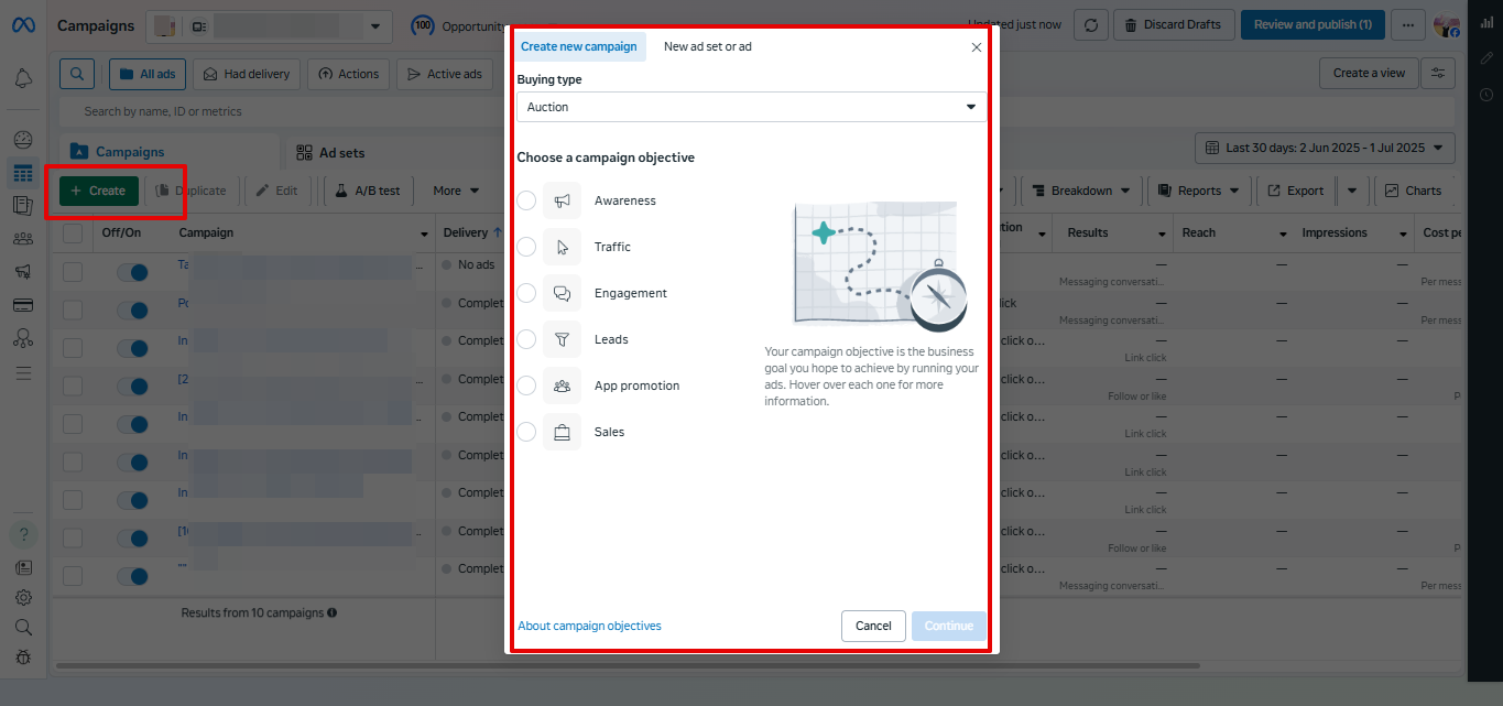 Starting new ad campaign