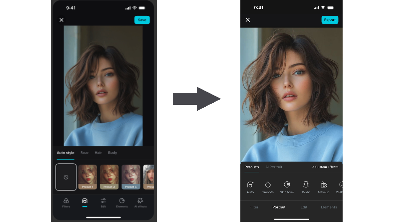 Instagram için fotoğrafı geliştirin