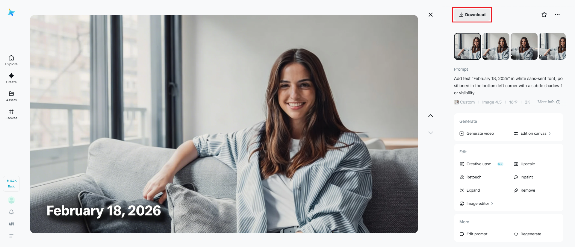 Descarga tu foto estampada