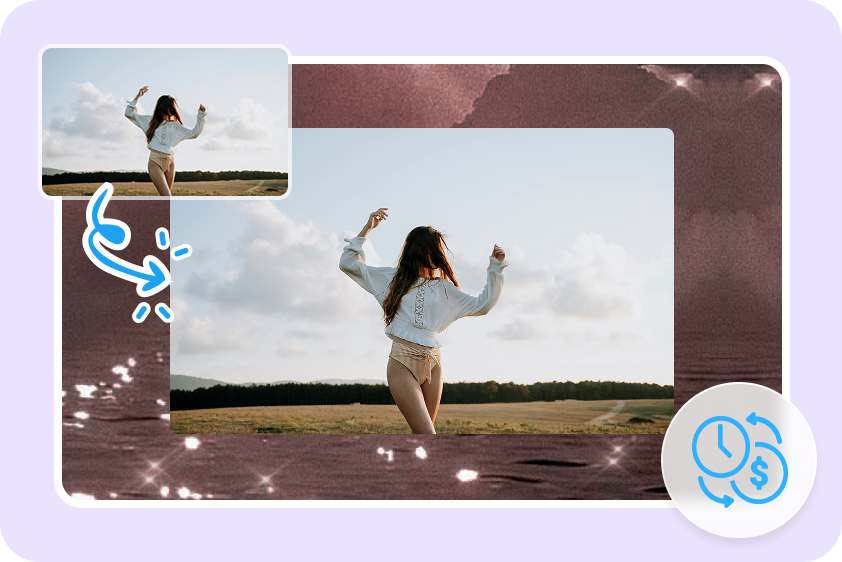 Cost-effective background change in video using CapCut