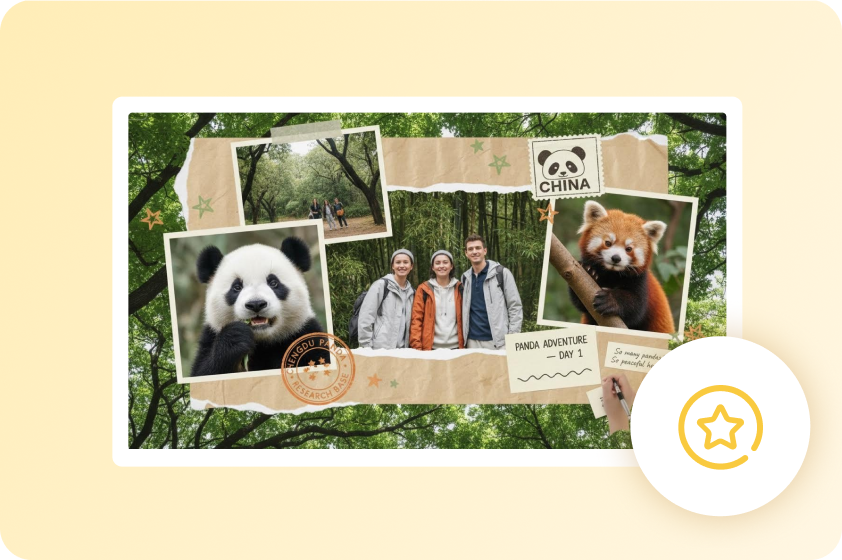  Stand out with personalized montages