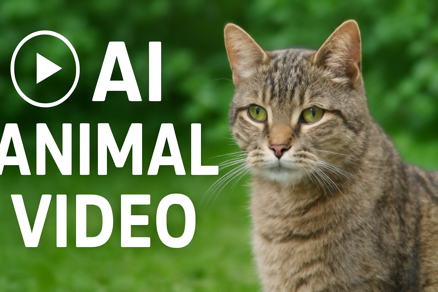 AI animal video