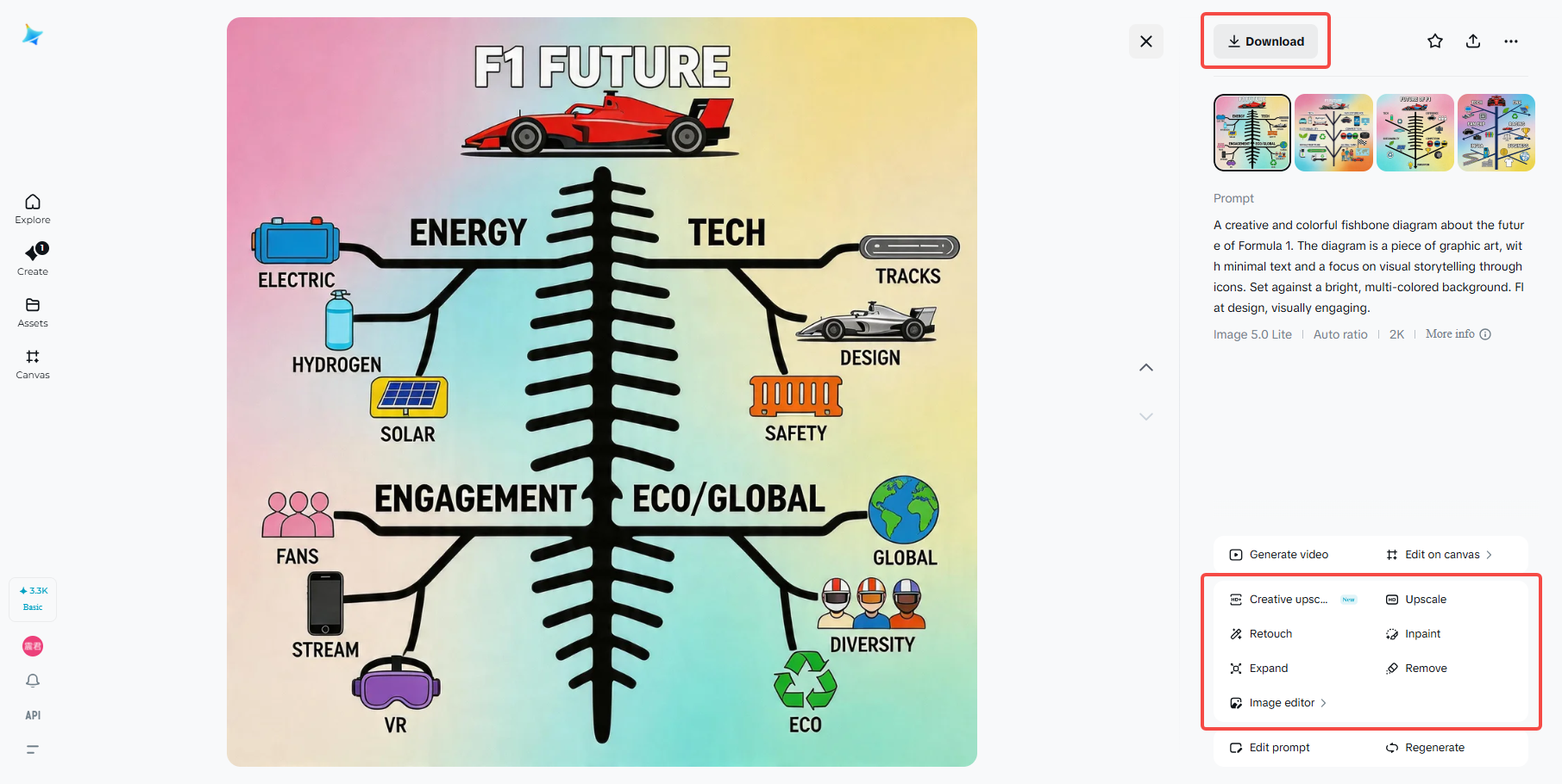 Download your fishbone diagram