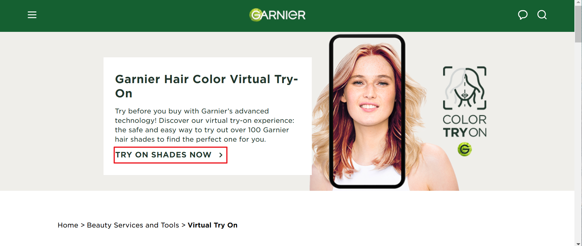 Prova virtuale capelli
