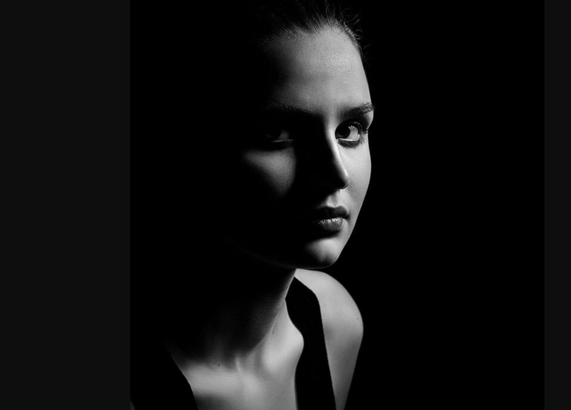 When to use Rembrandt lighting: Low-key photography