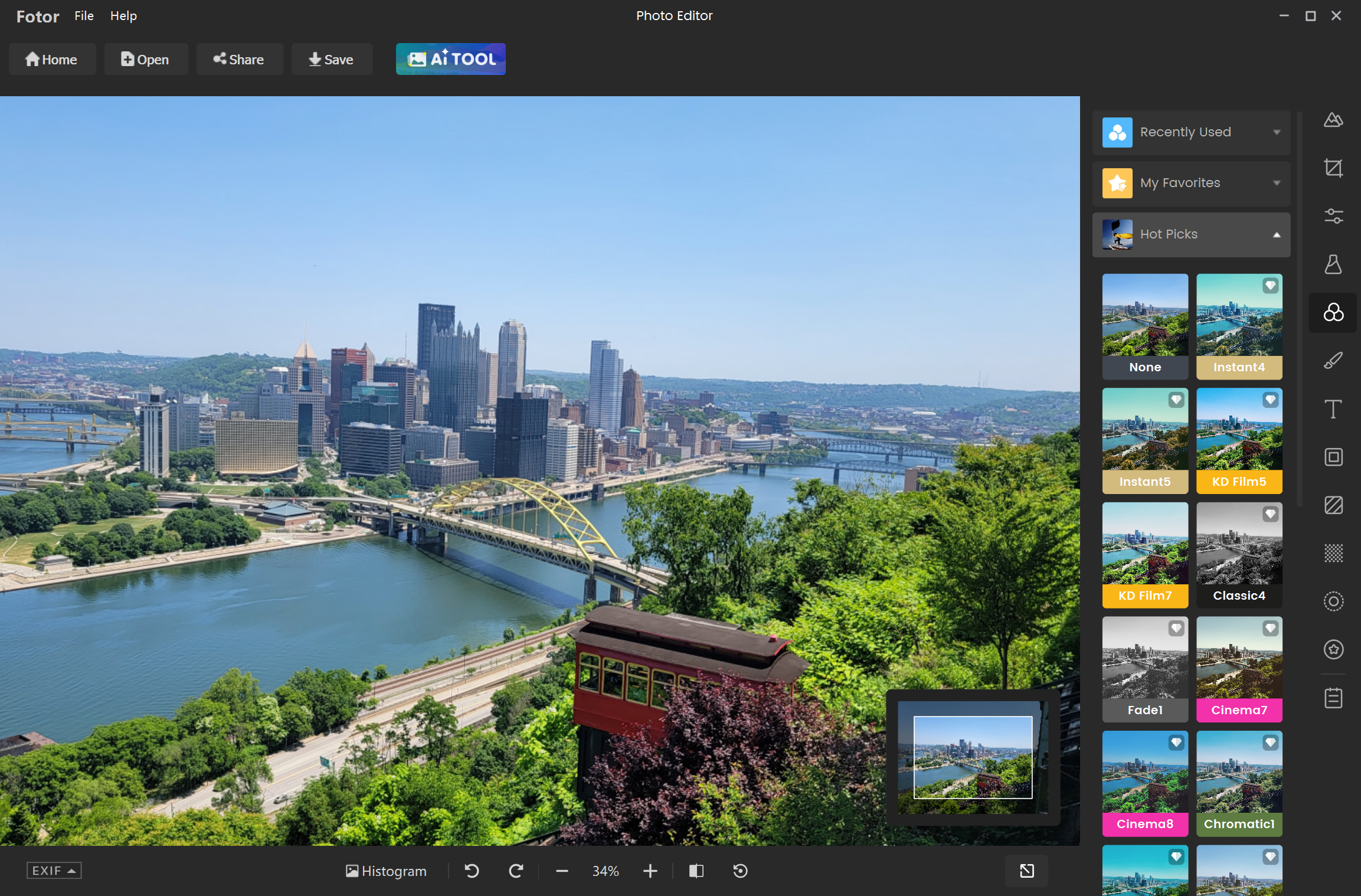 Best free alternatives to Photopea: Fotor