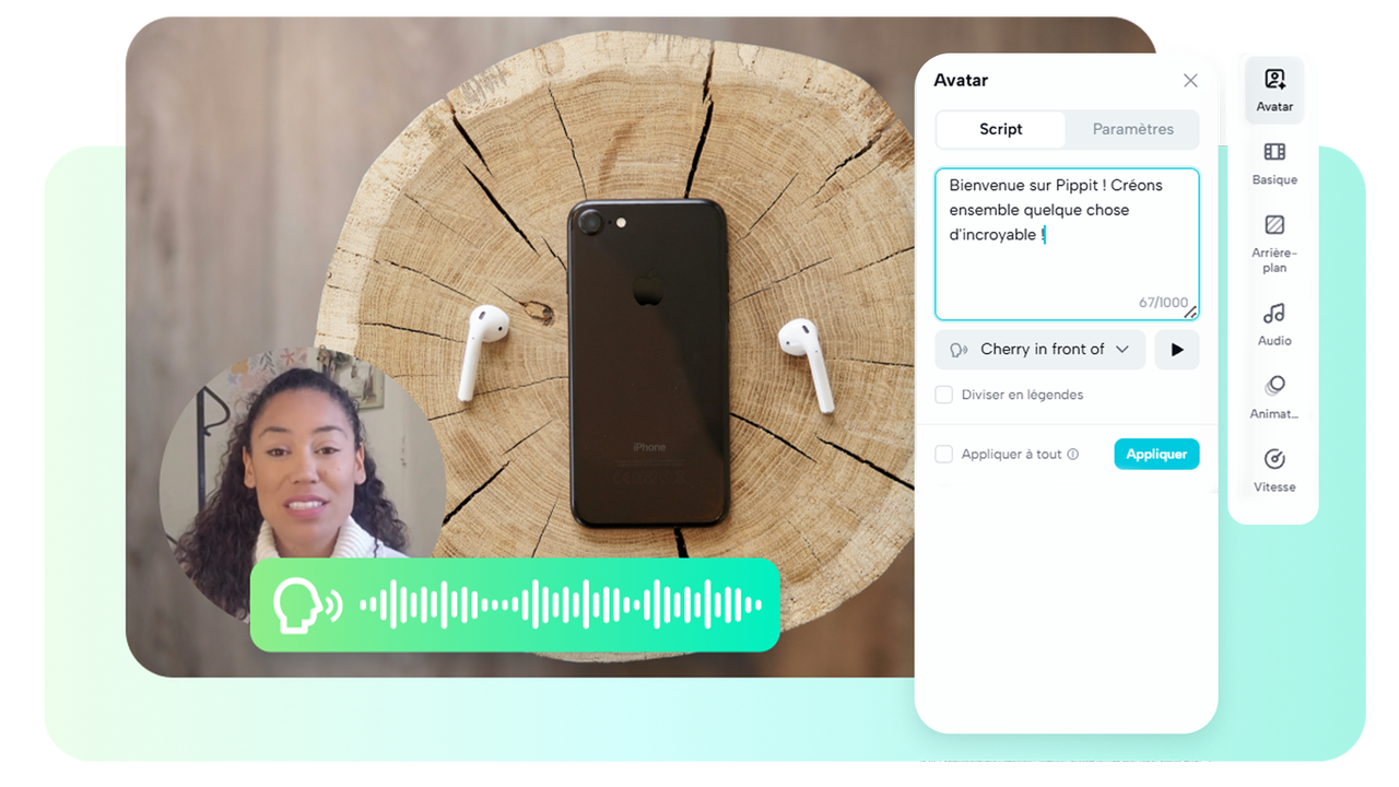 Personnalisation avancée des avatars et des voix
