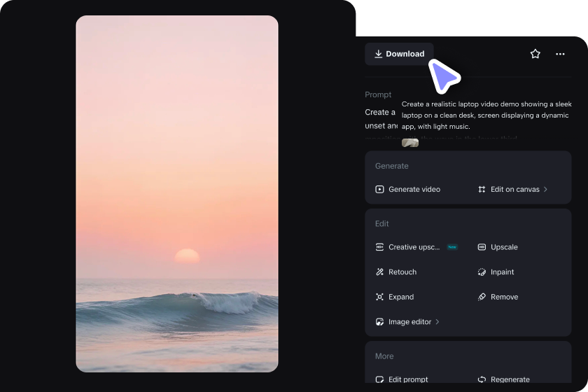 Download and set as background 