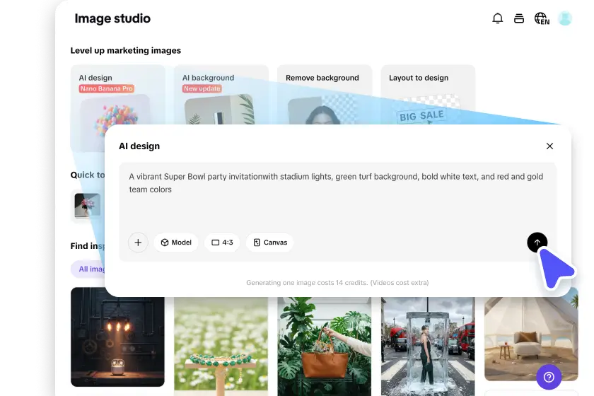 Generate your sports flyer