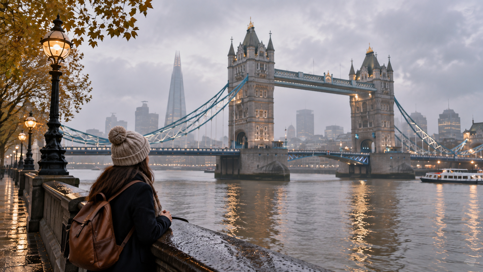 an original London Bridge city photograph