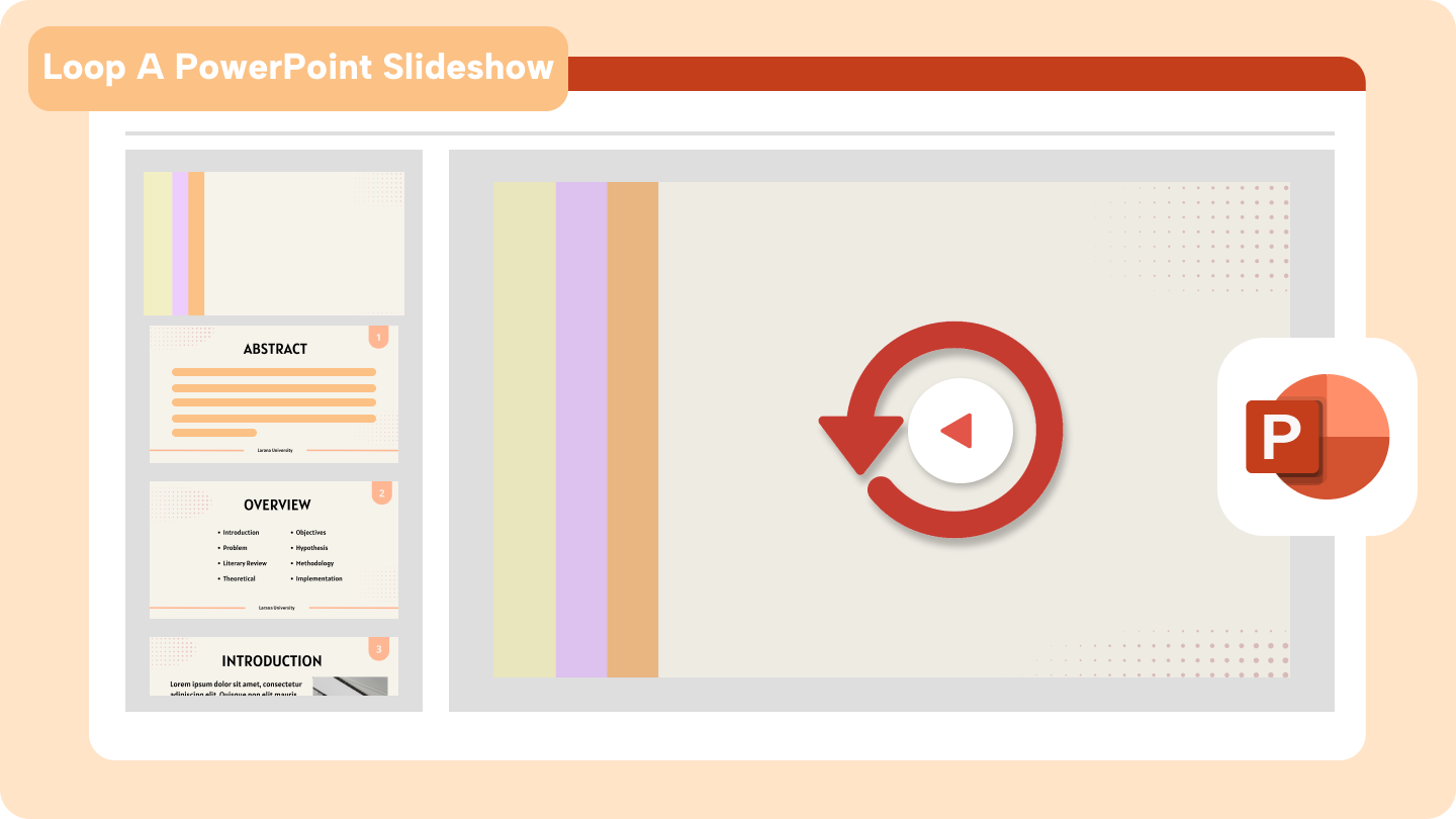 how to loop a powerpoint