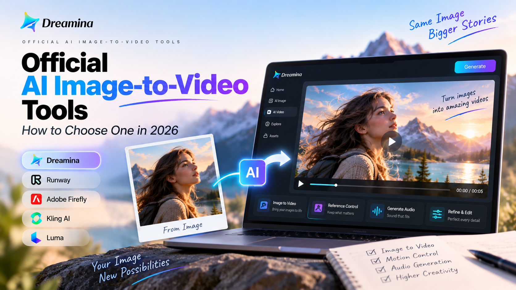 Official AI Image-to-Video Tools: How to Choose One in 2026