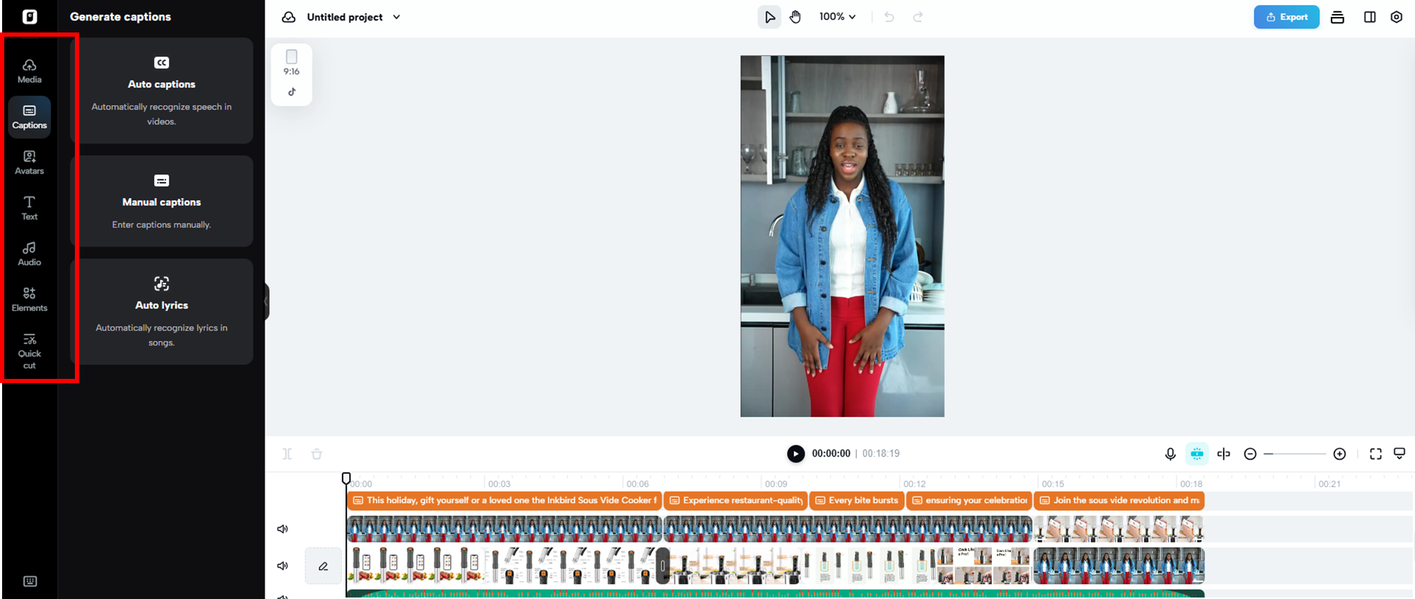 Edit and refine your video