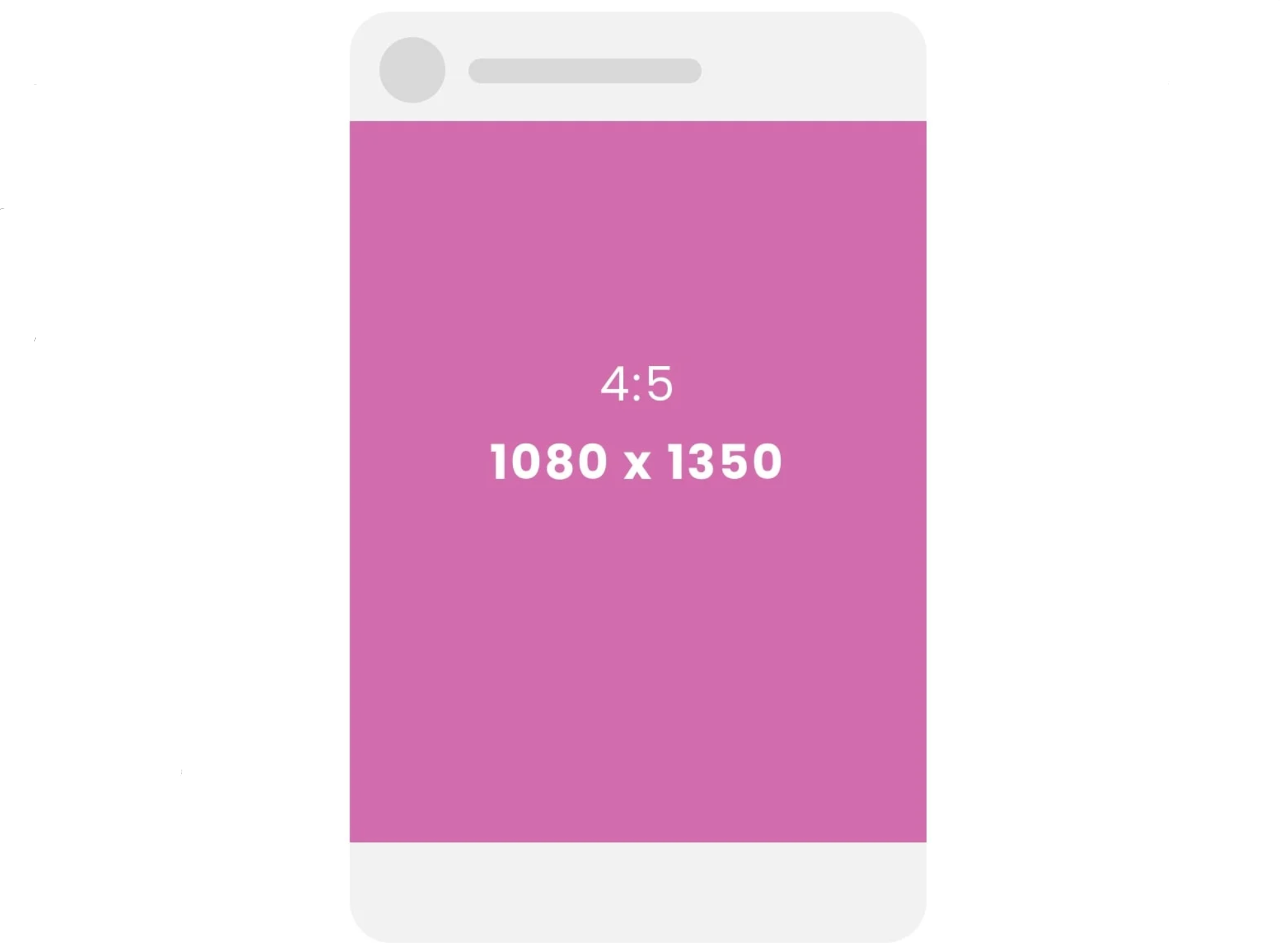 Vertical Instagram portrait post 1080x1350 full-body layout