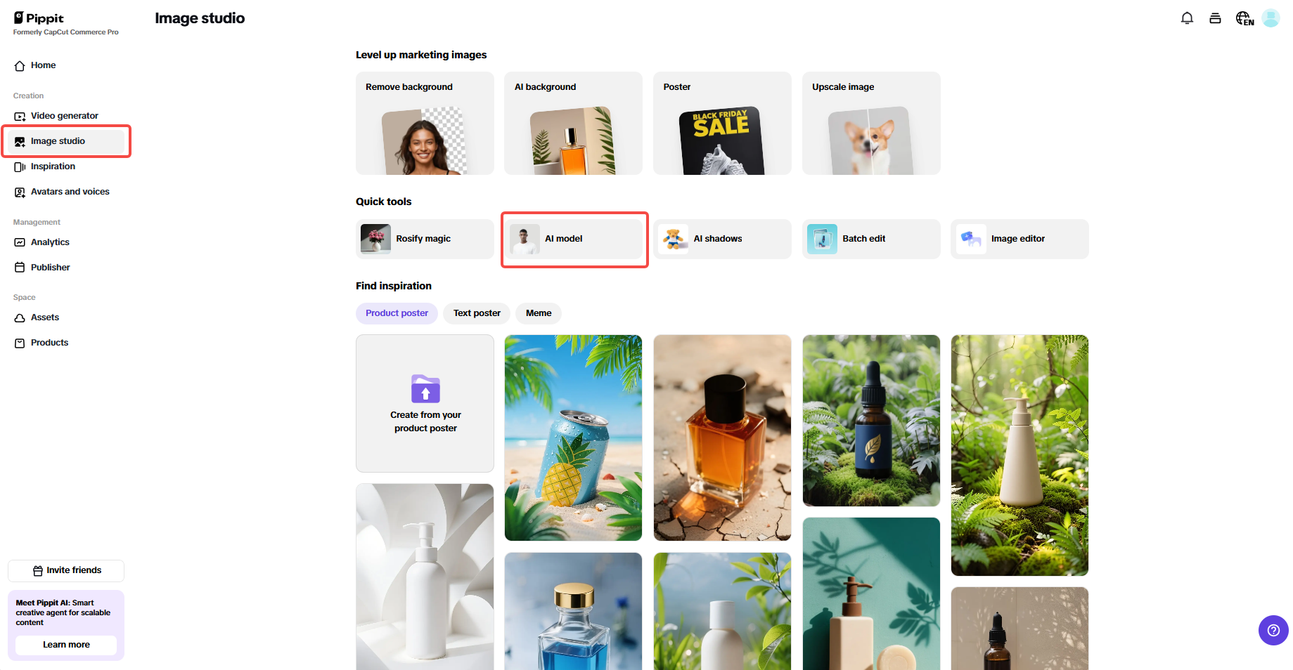 Get access to AI model