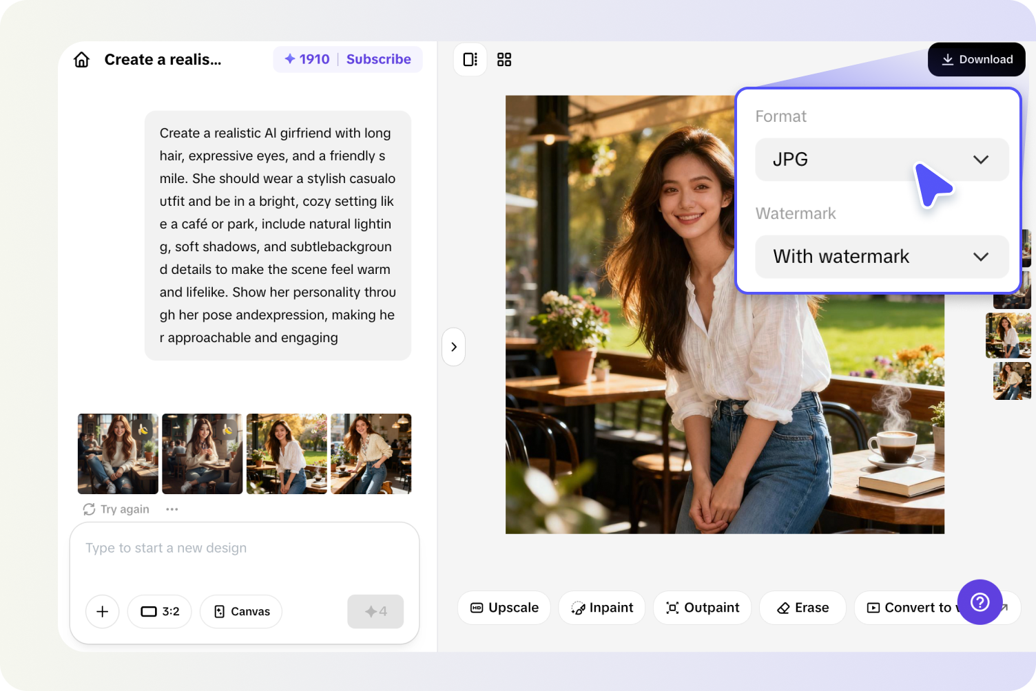 ส่งออกแฟนสาว AI
