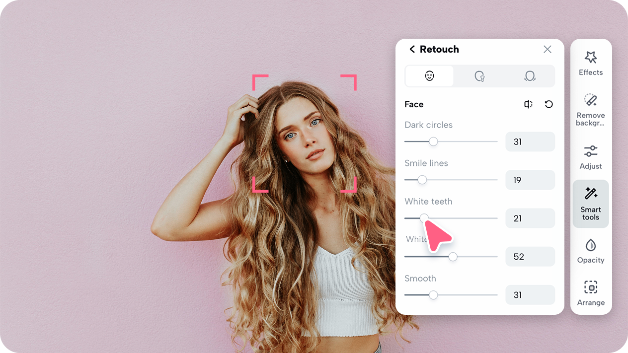 Advanced retouching for flawless portraits
