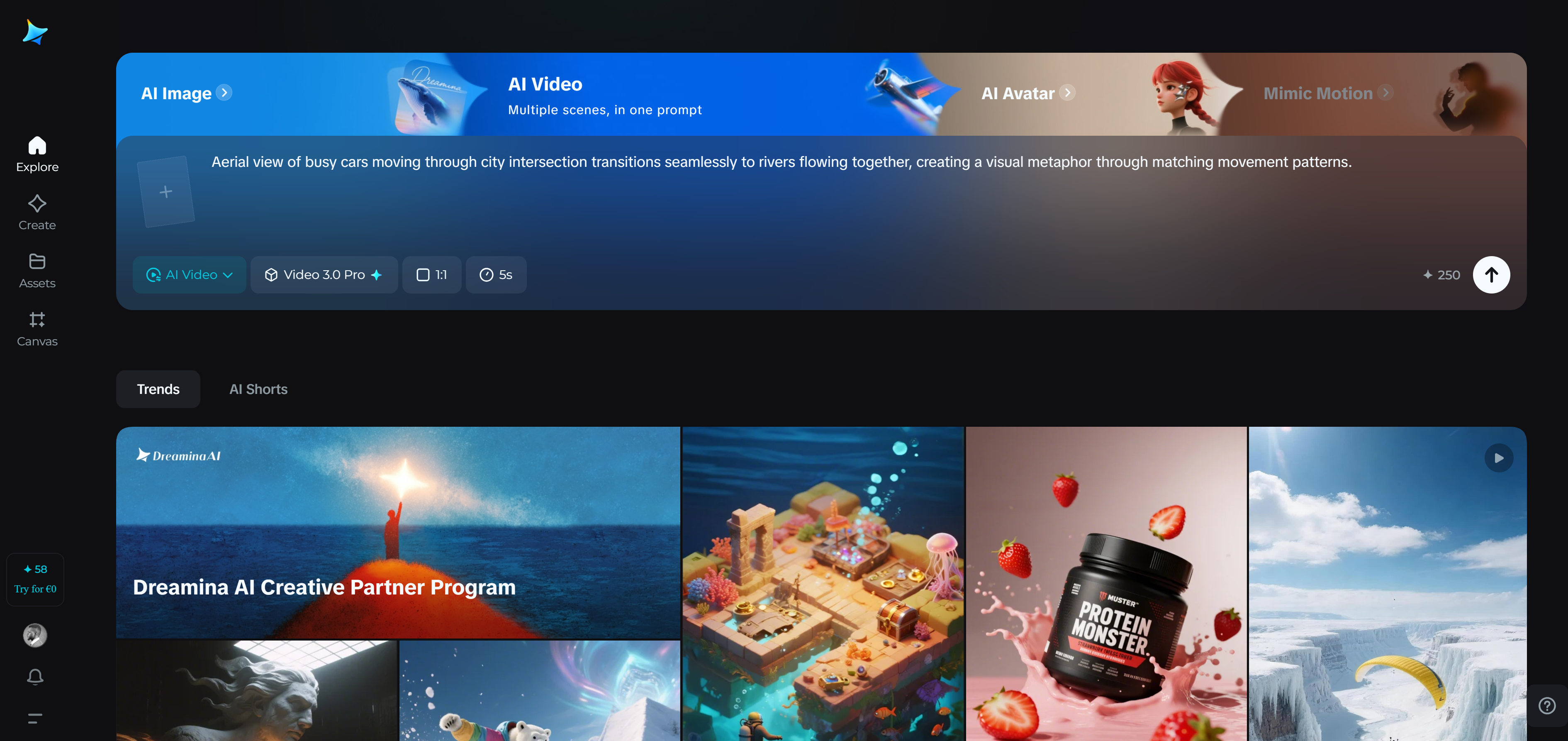 Seedance text video generator