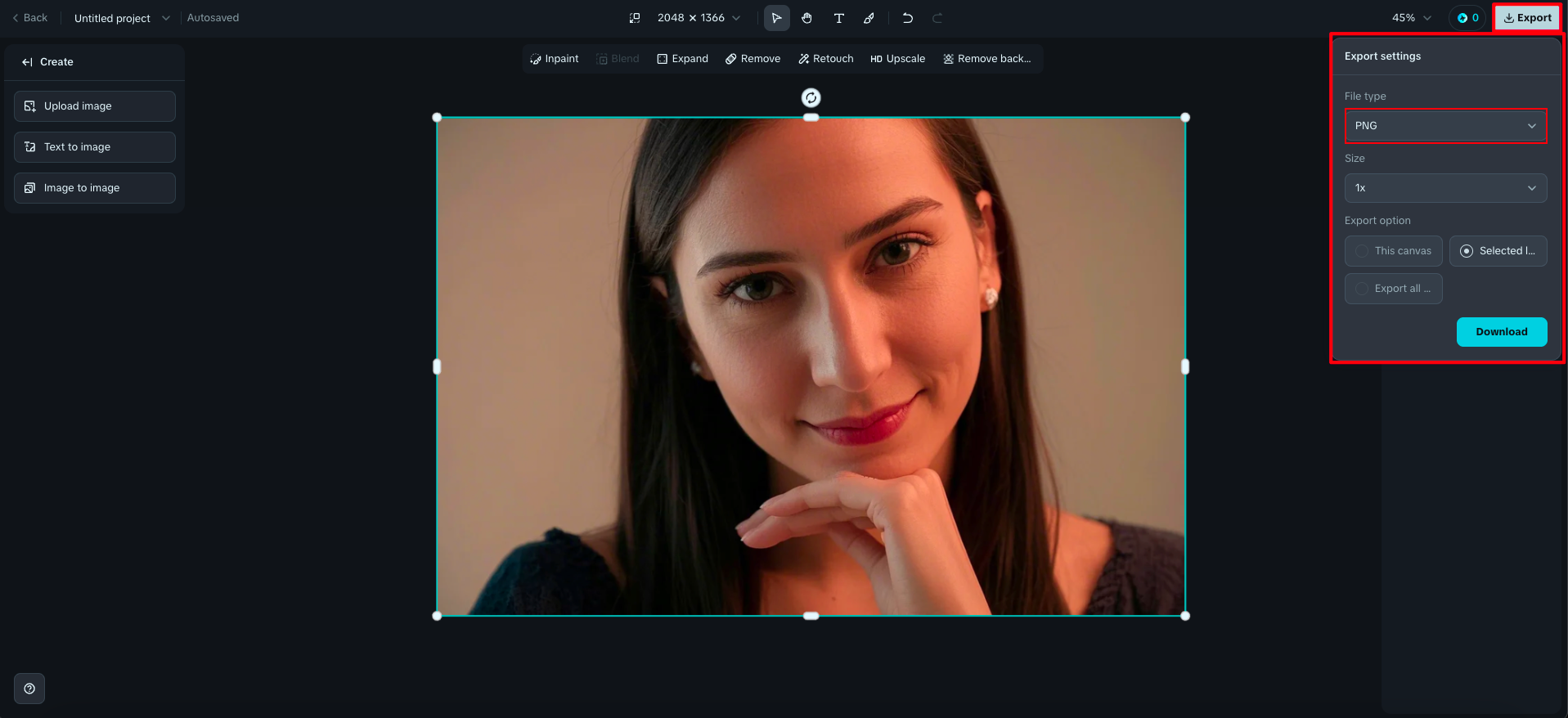 image converter JPEG to PNG