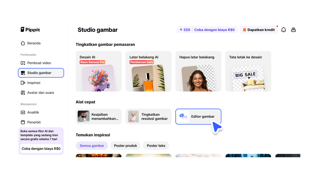 Unggah gambar ke alat ubah ukuran gambar online