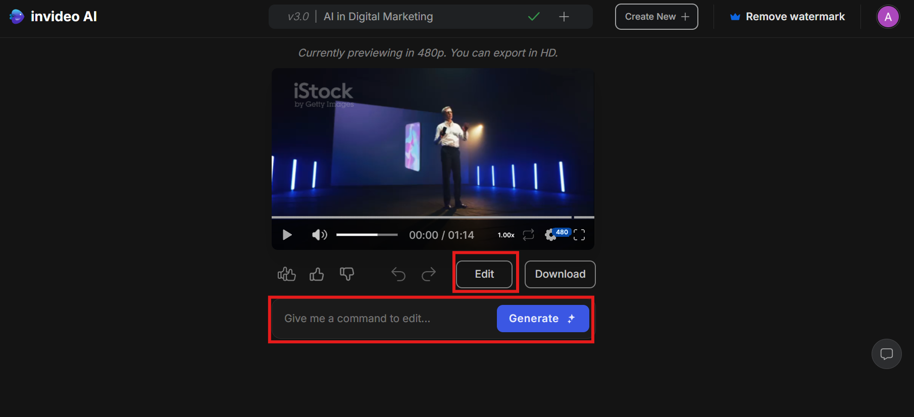 Review and customize