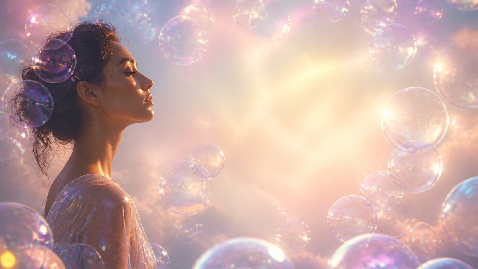 Dreamy Soap Bubble Texture original Dreamina visual