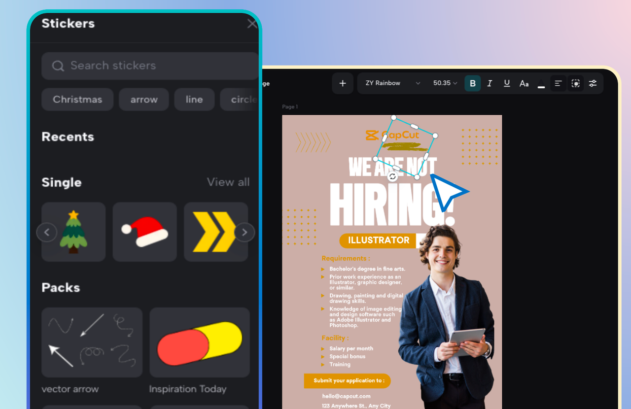 Enhance with design elements