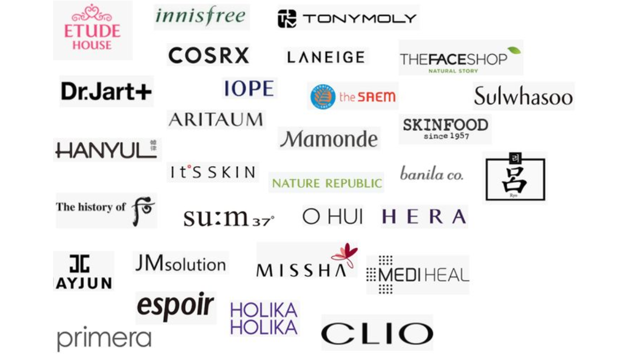 한국 메이크업 브랜드