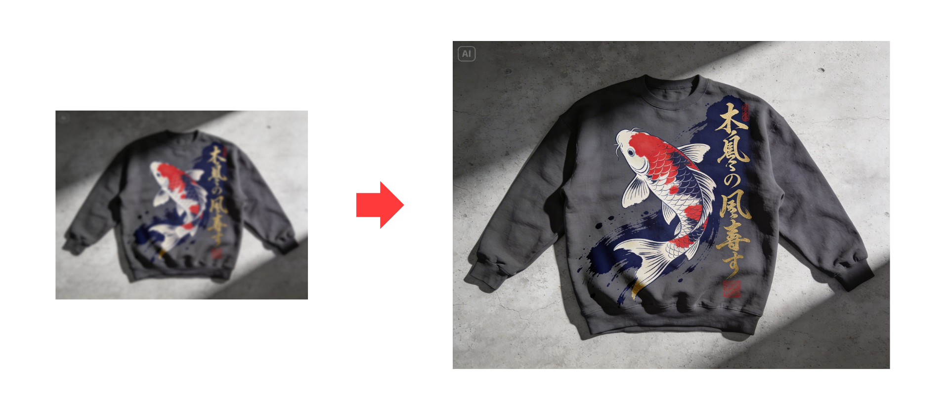 Creative upscale