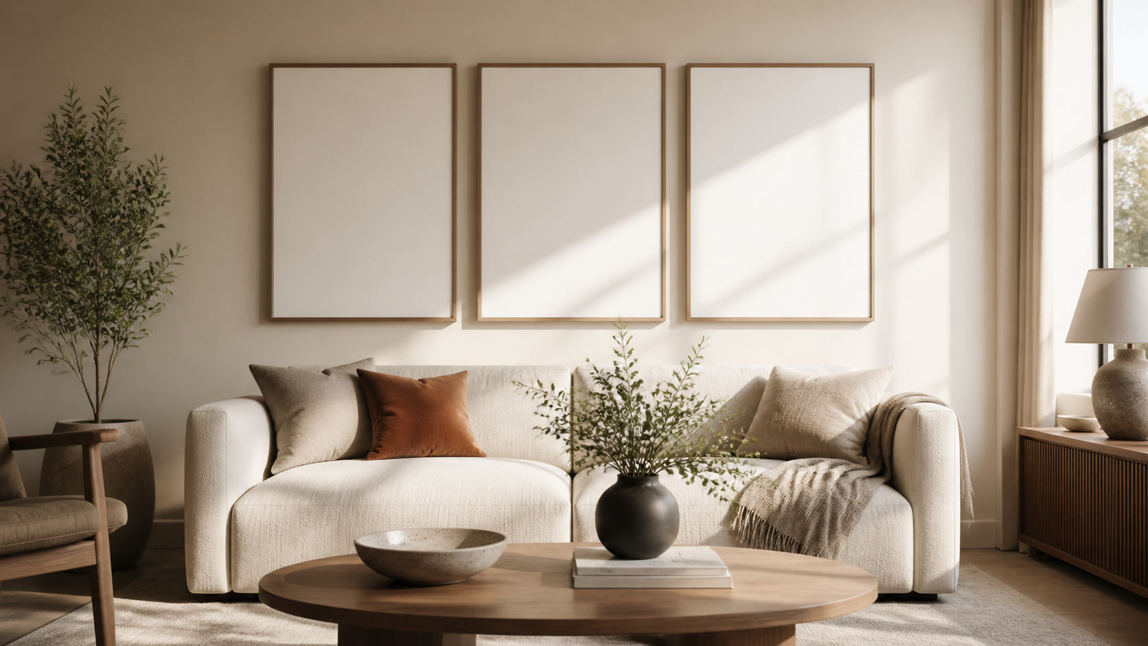 Triptych Mockup topic-specific Dreamina visual