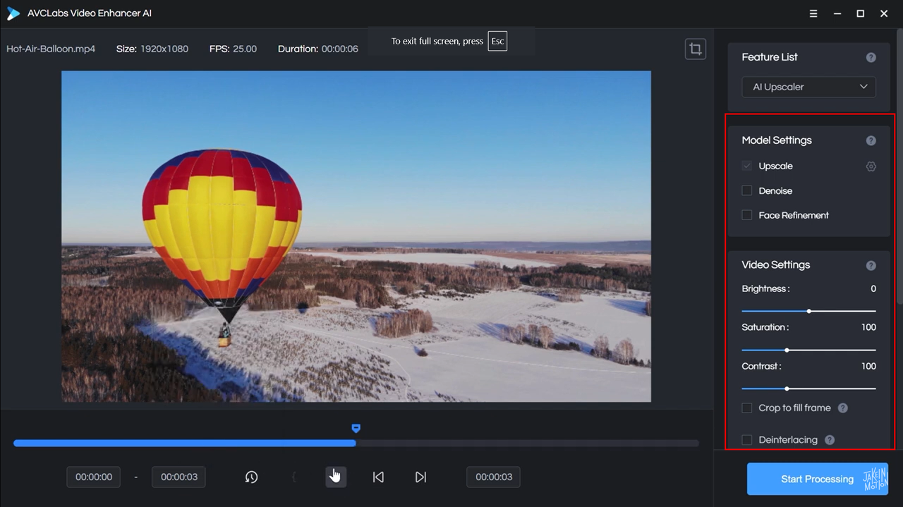 AVCLabs Video Enhancer AI is an effective solution for improving video quality