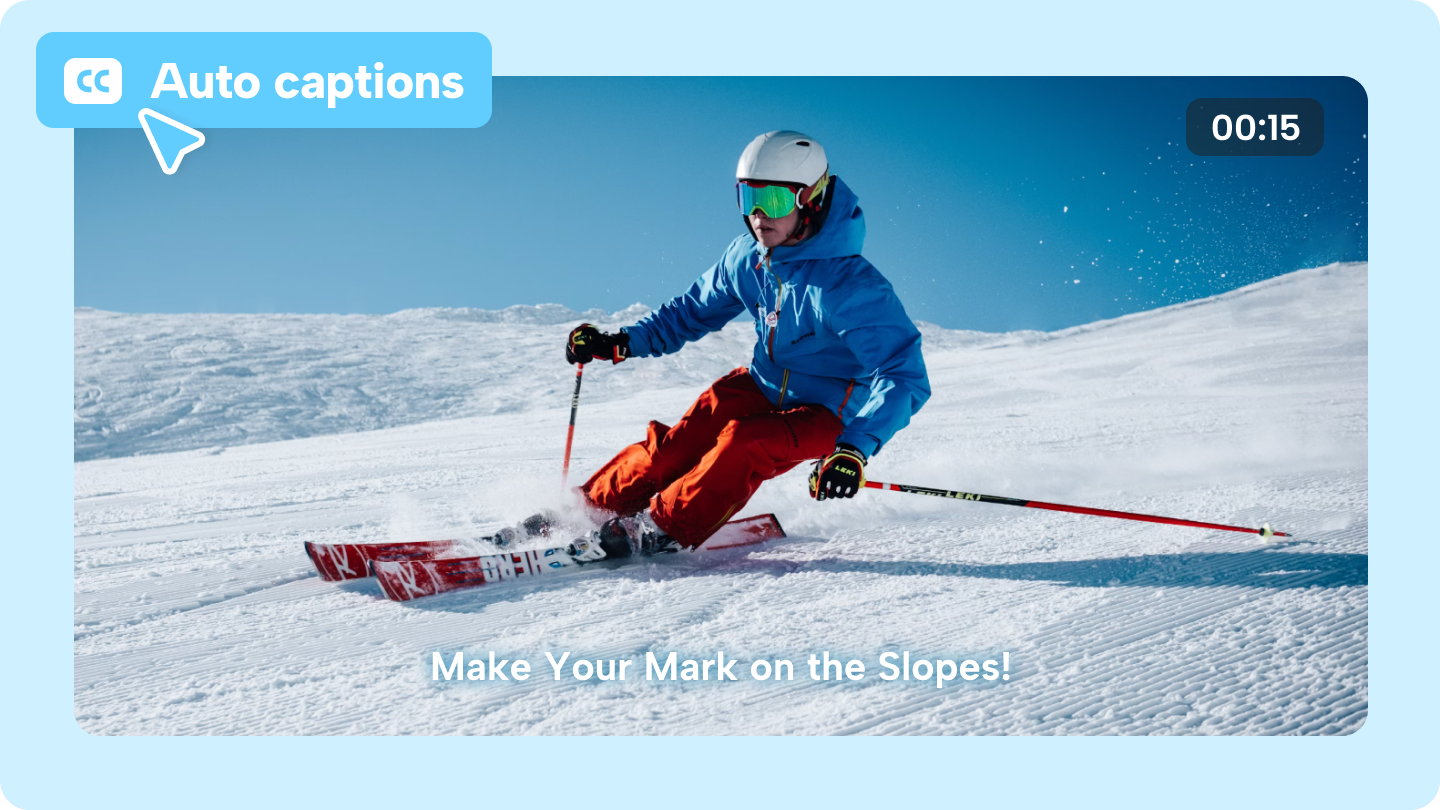 auto Chinese caption