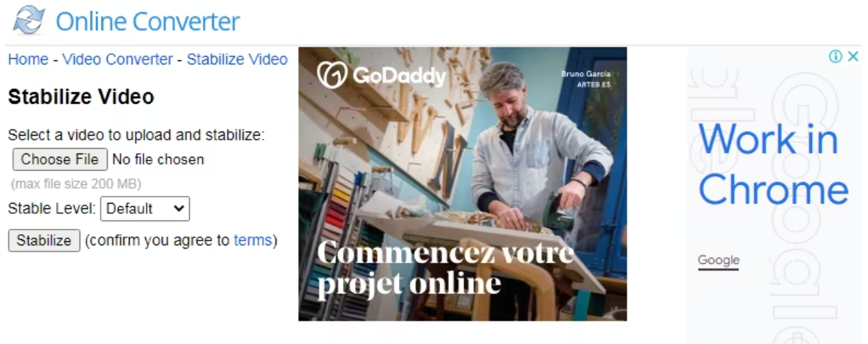 Online converter