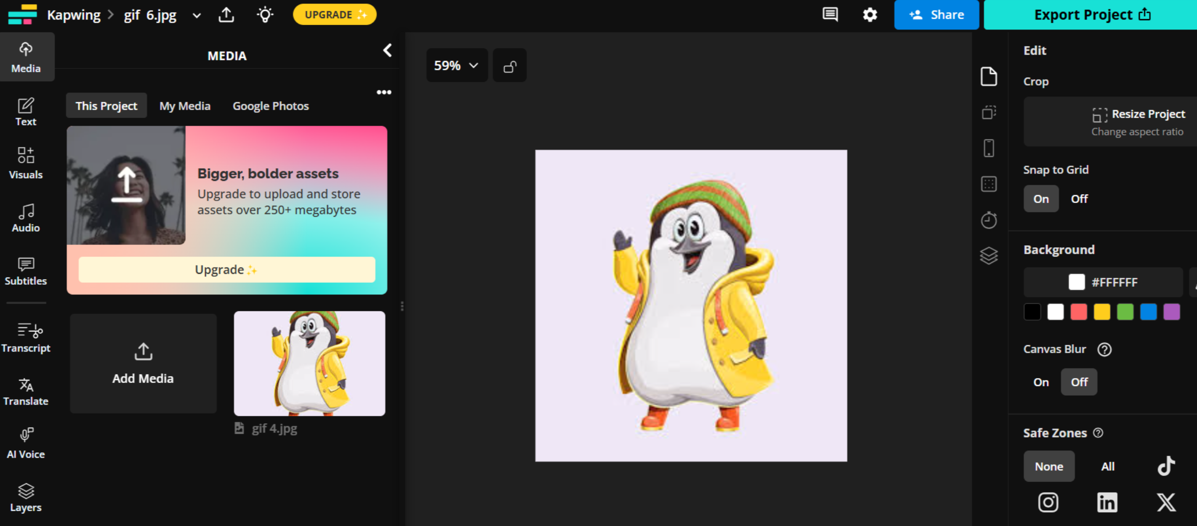 Kapwing - the perfect GIF maker with an easy interface