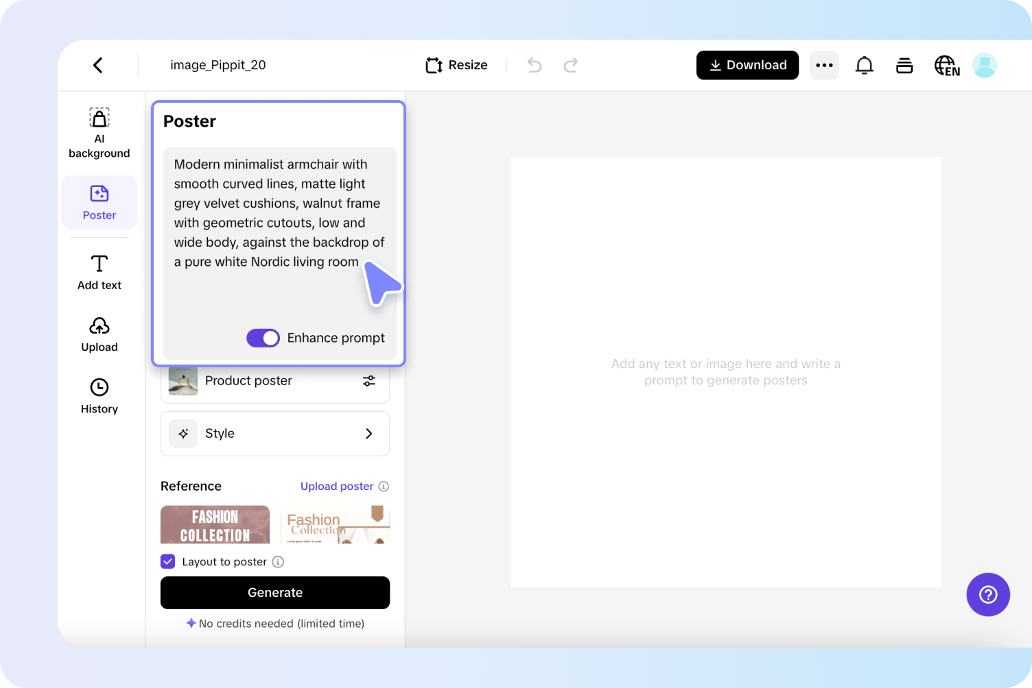 Create and personalize