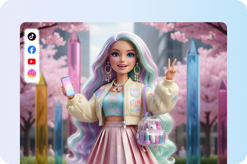 Engaging Barbie doll posts