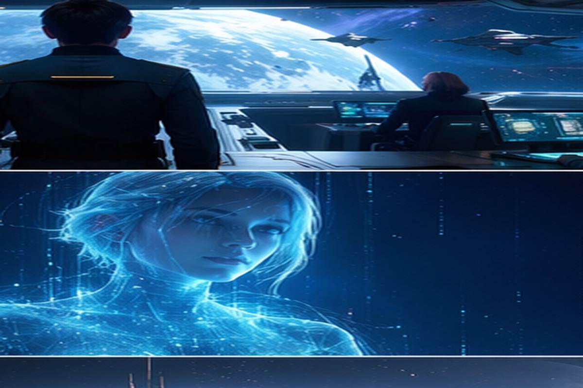 Sci-Fi Short Story Generator キャラクターシーン トピック関連のビジュアル