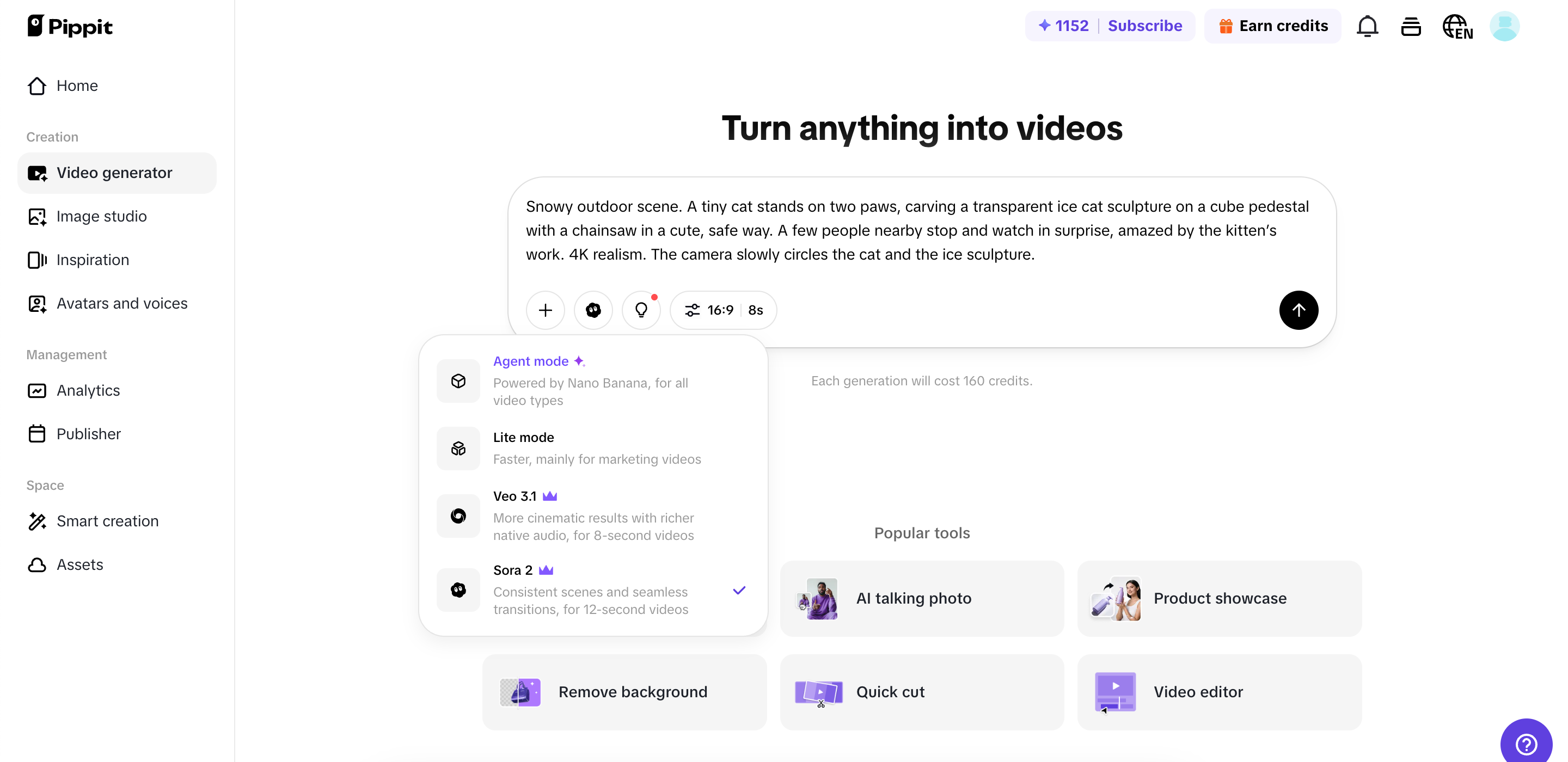 Start with your prompts