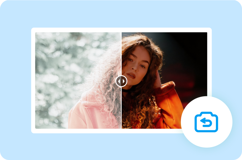 Rädda överexponerade skott utan omskott