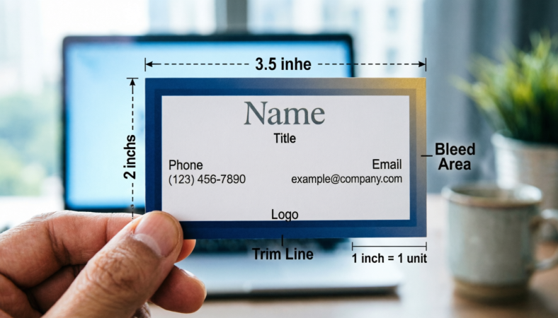 Business card example