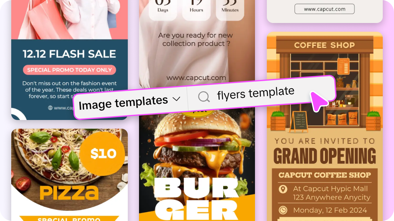Custom templates for a unique design
