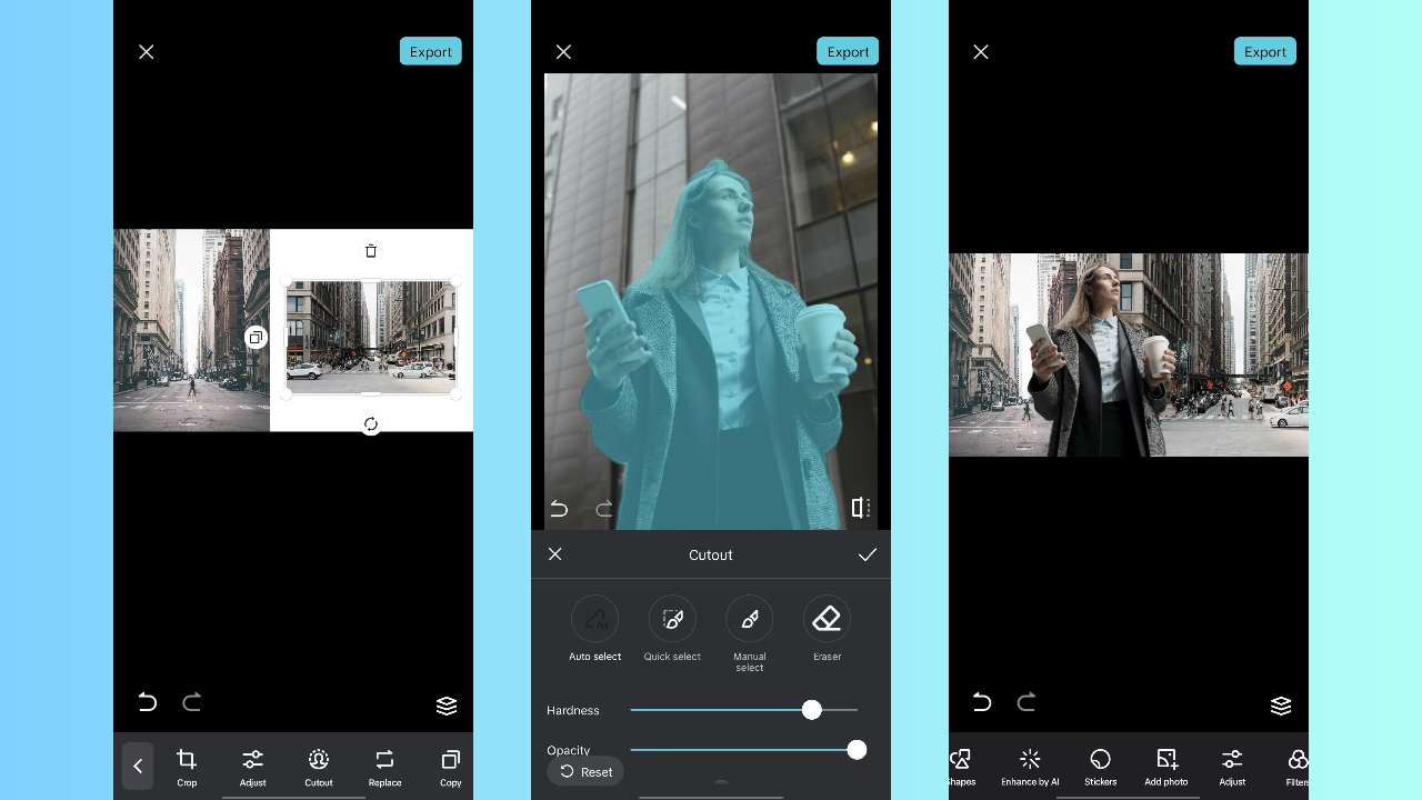 CapCut App – Best photo layering app