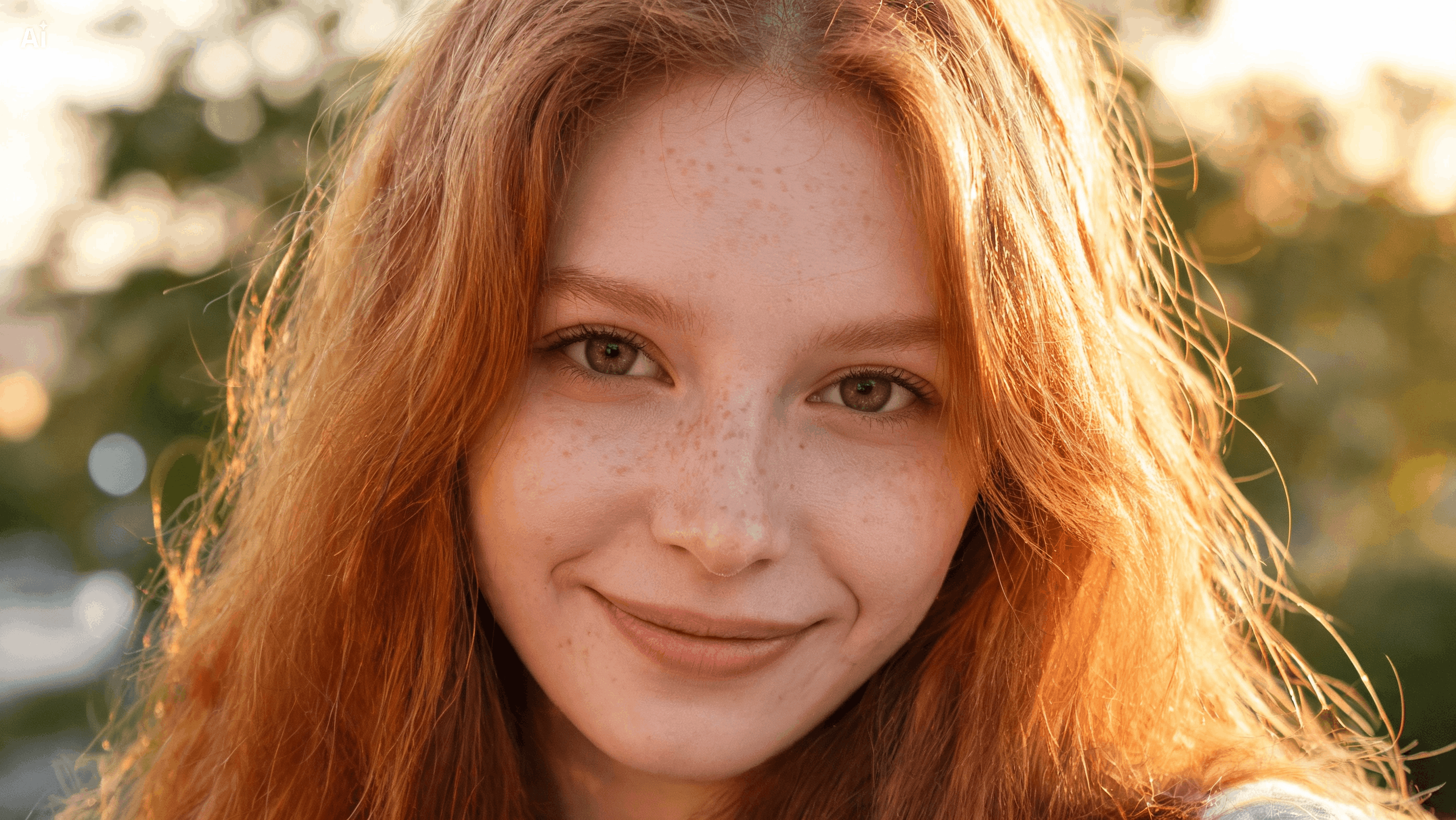 Preview Copper Hair On Your Own Photo