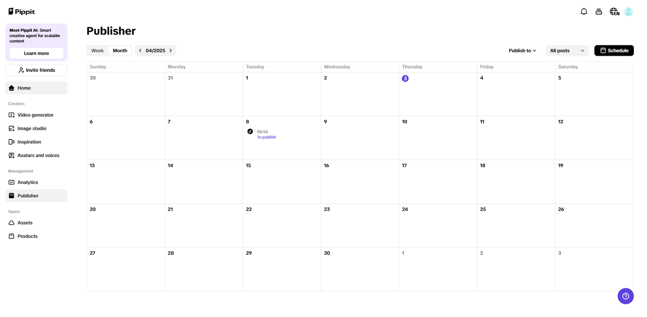 Publish and analytics for data-driven marketing