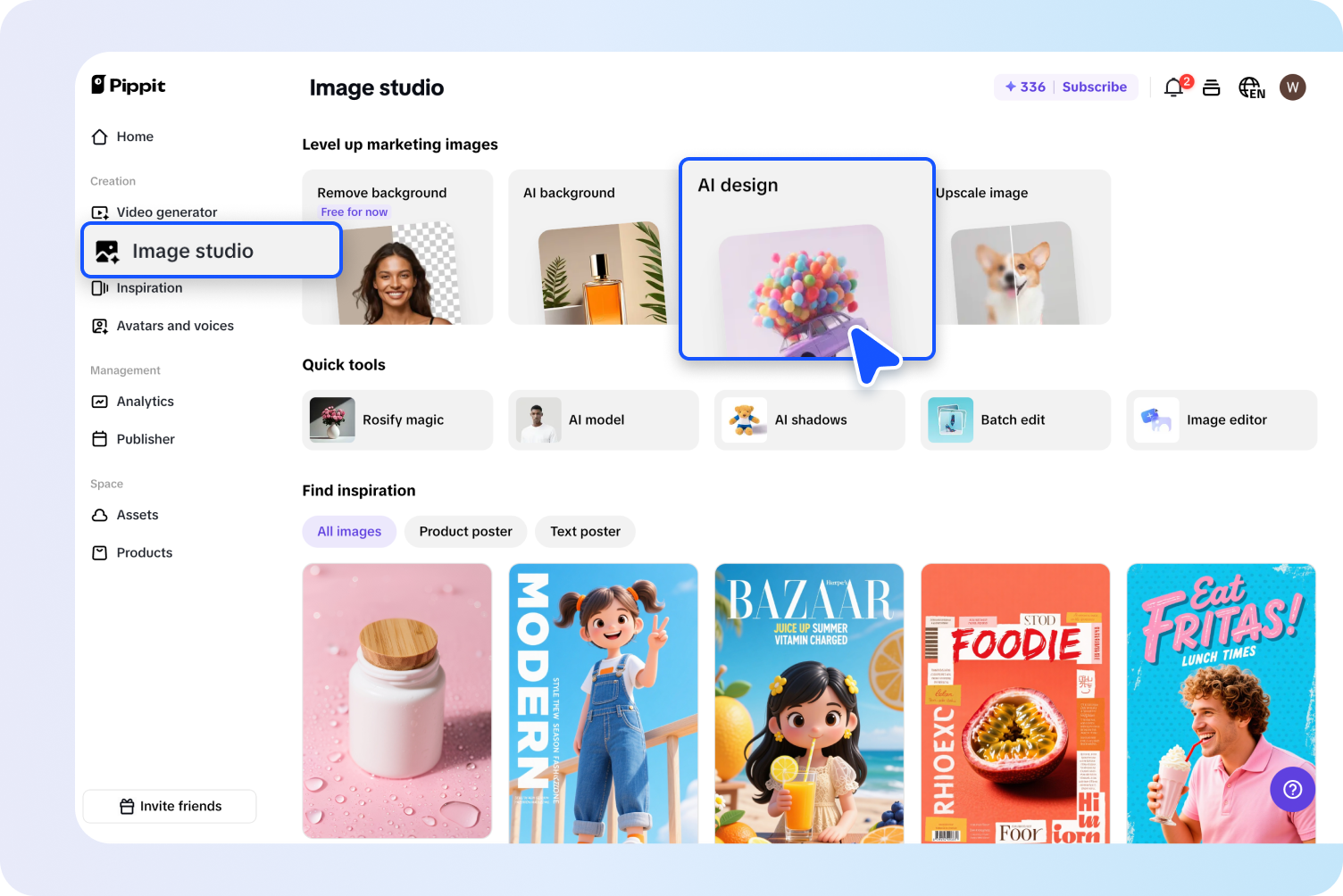 Accéder au design IA