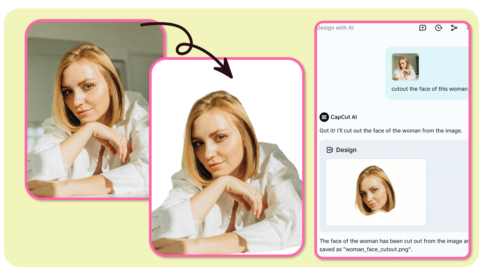 Eliminación de fondo con un clic