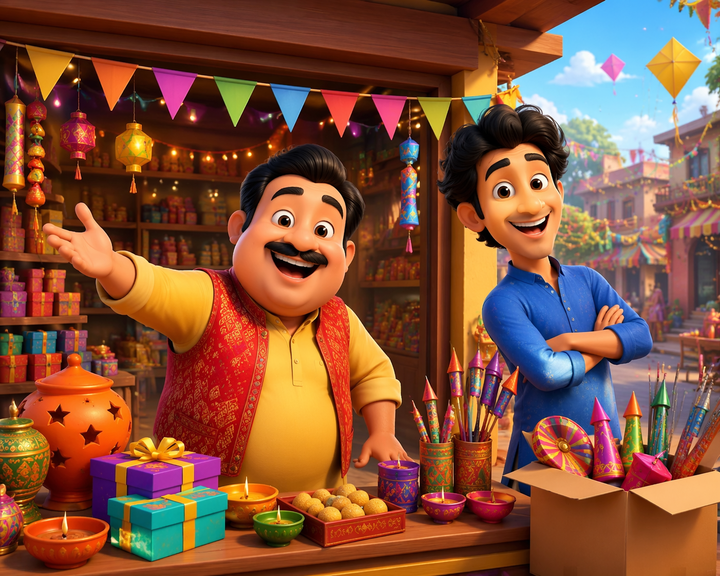 Dreamina Motu Patlu promotion de la boutique IA vidéo rapide image de héros